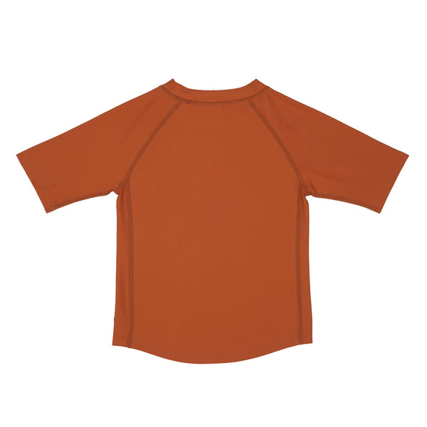 Lassig Swimwear - Short Sleeve Rashguard -  Toucan rust