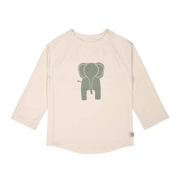 Lassig Swimwear - Long Sleeve Rashguard - Elephant offwhite