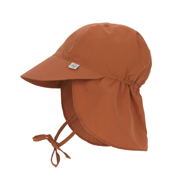 Lassig Swimwear - Sun Protection Flap Hat - Rust