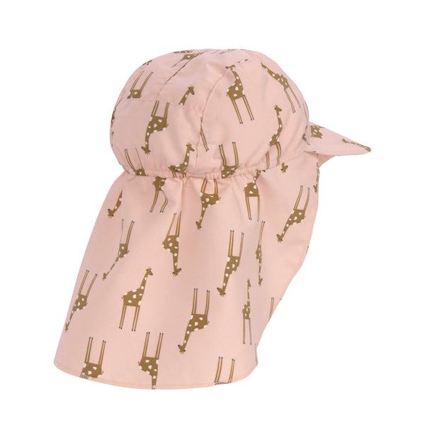 Lassig Swimwear - Sun Protection Flap Hat - Giraffe rose
