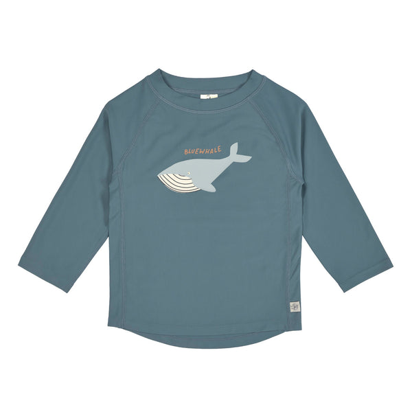 Lassig Swimwear - Long Sleeve Rashguard - Whale Blue