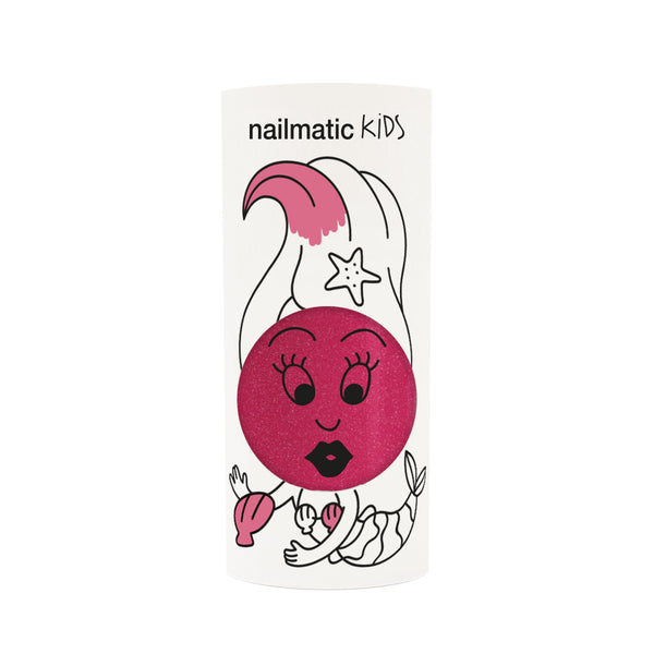 Nailmatic Kids- Water-based nail polish for kids- Sissi – Pink Glitter