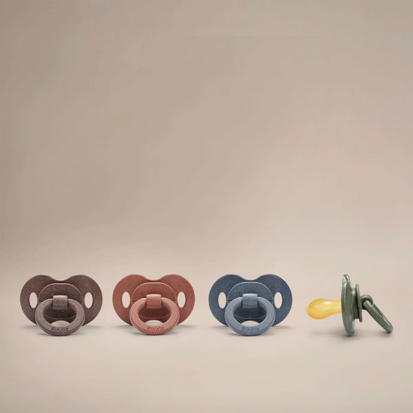 Elodie Details - Bamboo Pacifier Natural Rubber - Burned Clay