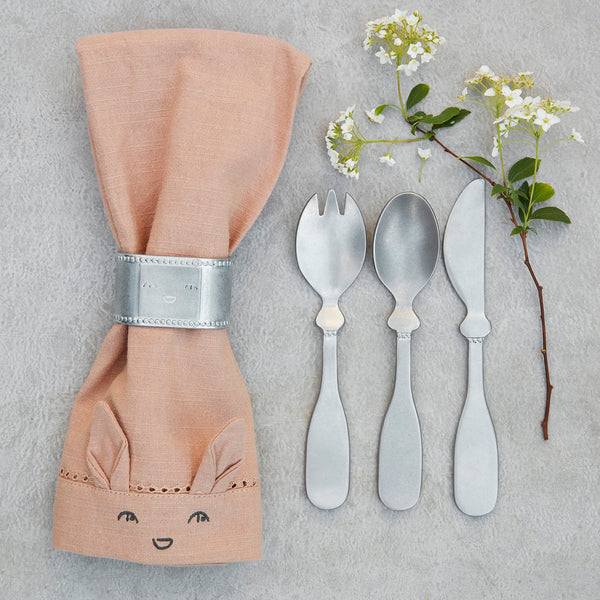 Elodie Details - Baby Napkins 2 pcs - Faded Rose / Burned Clay