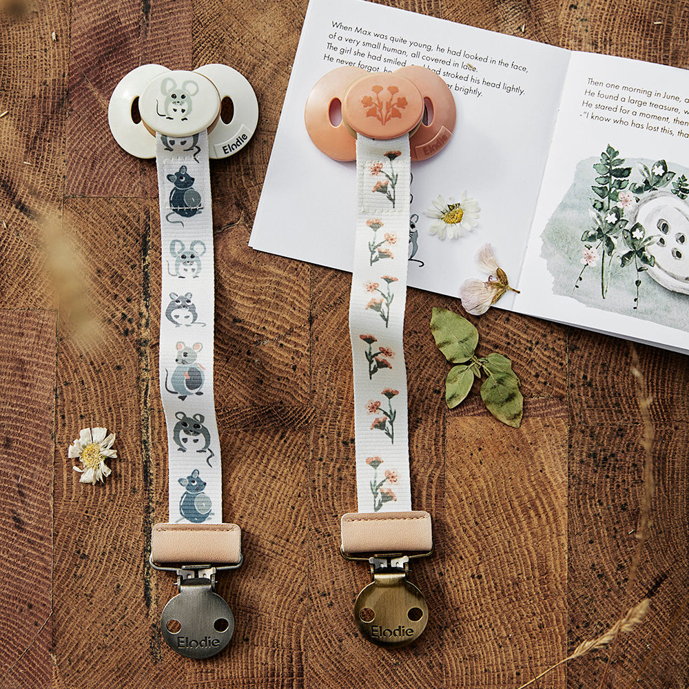 Elodie Details Pacifier Clip Forest Mouse Kidz District